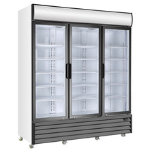 Load image into Gallery viewer, 3-Door Display Beverage Cooler Commercial Refrigerator G1500