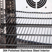 Load image into Gallery viewer, Polished stainless steel interior cabinet