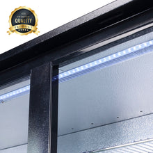 Load image into Gallery viewer, 54" Sliding Triple Glass Door Back Bar Drinks Cooler