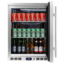 Load image into Gallery viewer, 24 Inch Outdoor Beer Fridge Cooler With Solid Stainless Steel Door
