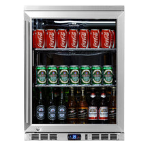 Load image into Gallery viewer, 24" Under Counter Beer Cooler Drinks With Heating Glass Door