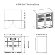 Load image into Gallery viewer, Dimensions-KBU56A