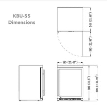 Load image into Gallery viewer, 24 Inch Outdoor Beer Fridge Cooler With Solid Stainless Steel Door
