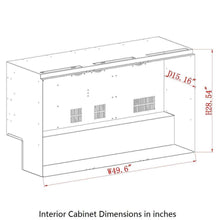 Load image into Gallery viewer, 54&quot; Sliding Triple Glass Door Back Bar Drinks Cooler
