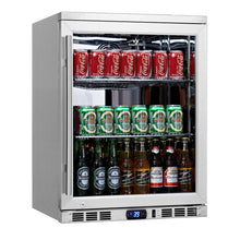 Load image into Gallery viewer, 24&quot; Under Counter Beer Cooler Drinks With Heating Glass Door
