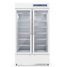 Load image into Gallery viewer, 725L Upright 2-Door Medical Fridge &amp; Lab Refrigerator
