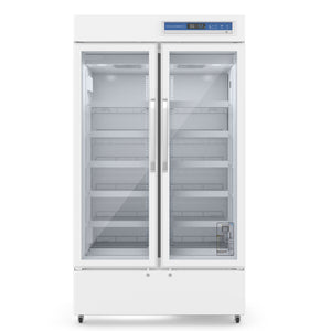725L Upright 2-Door Medical Fridge & Lab Refrigerator