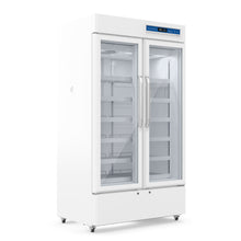 Load image into Gallery viewer, 725L Upright 2-Door Medical Fridge &amp; Lab Refrigerator
