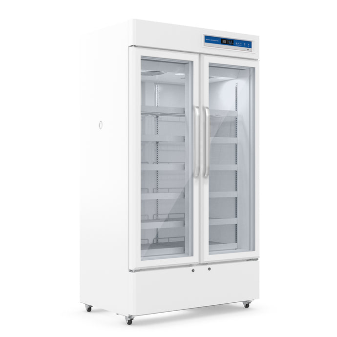 725L Upright 2-Door Medical Fridge & Lab Refrigerator