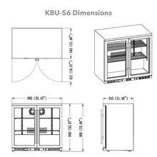 Load image into Gallery viewer, Dimensions-KBU56A
