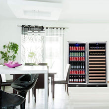 Load image into Gallery viewer, Upright Wine and Beverage Cooler Fridge COMBO
